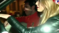 VIDEO / Godìn col volto tumefatto è guidato dalla bella moglie dopo il trionfo