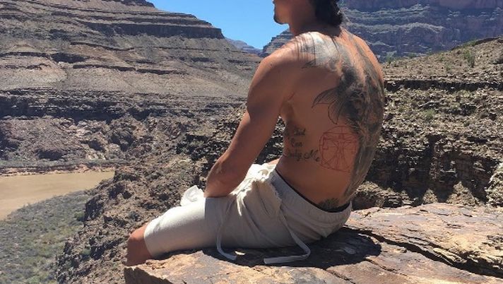 Zlatan Ibrahimovic in vacanza, foto Instagram iamzlatanibrahimovic Zlatan Ibrahimovic in vacanza, foto Instagram iamzlatanibrahimovic