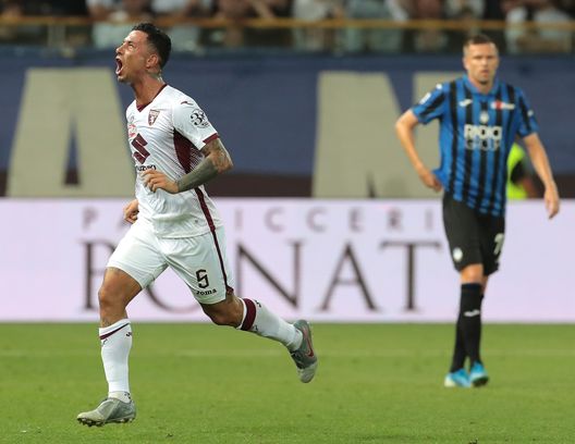 PARMA, ITALY - SEPTEMBER 01: Armando Izzo of Torino FC celebrates his goal during the Serie A match between Atalanta BC and Torino FC at Stadio Ennio Tardini on September 1, 2019 in Parma, Italy. (Photo by Emilio Andreoli/Getty Images) PARMA, ITALY - SEPTEMBER 01: Armando Izzo of Torino FC celebrates his goal during the Serie A match between Atalanta BC and Torino FC at Stadio Ennio Tardini on September 1, 2019 in Parma, Italy. (Photo by Emilio Andreoli/Getty Images)