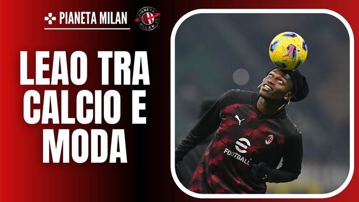 Rafael Leao AC Milan Milan-Roma 3-1 Serie A 2023-2024