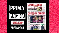 Prima pagina Corriere dello Sport: “Questo è Chiesa”