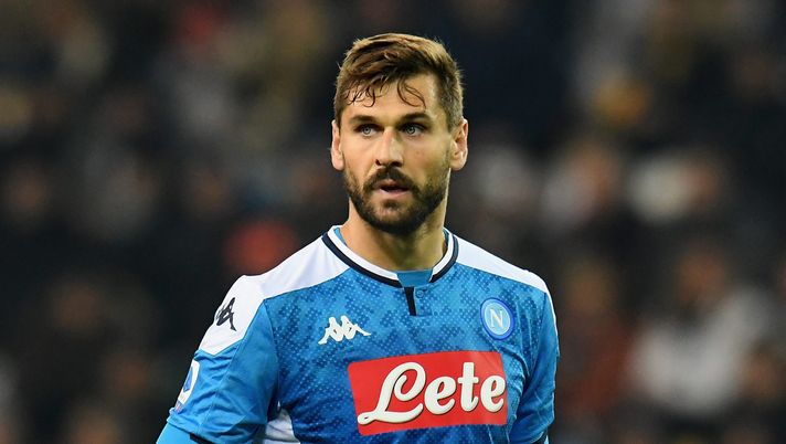 Fernando Llorente con la maglia del Napoli Fernando Llorente con la maglia del Napoli