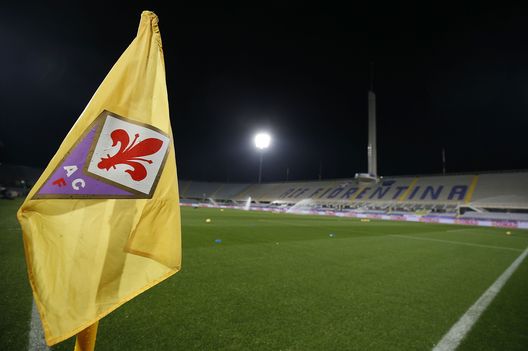 FLORENCE, ITALY - MARCH 03: A general view of the ACF flag prior to the Serie A match between ACF Fiorentina and AS Roma at Stadio Artemio Franchi on March 3, 2021 in Florence, Italy. (Photo by Gabriele Maltinti/Getty Images) FLORENCE, ITALY - MARCH 03: A general view of the ACF flag prior to the Serie A match between ACF Fiorentina and AS Roma at Stadio Artemio Franchi on March 3, 2021 in Florence, Italy. (Photo by Gabriele Maltinti/Getty Images)