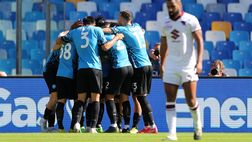 Le tre sentenze di Napoli-Torino 3-1: granata vivi, ma mancano i leader