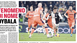 Corsport: Juve fenomeno Dybala contro l’Udinese