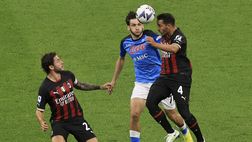 Milan-Napoli, un anno dopo: il sogno Champions azzurro portato via dai rossoneri