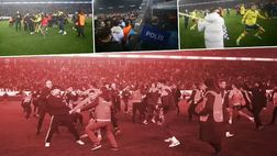 Baraonda a Trabzon: un dirigente del Fenerbahce colpisce alla testa un tifoso avversario…