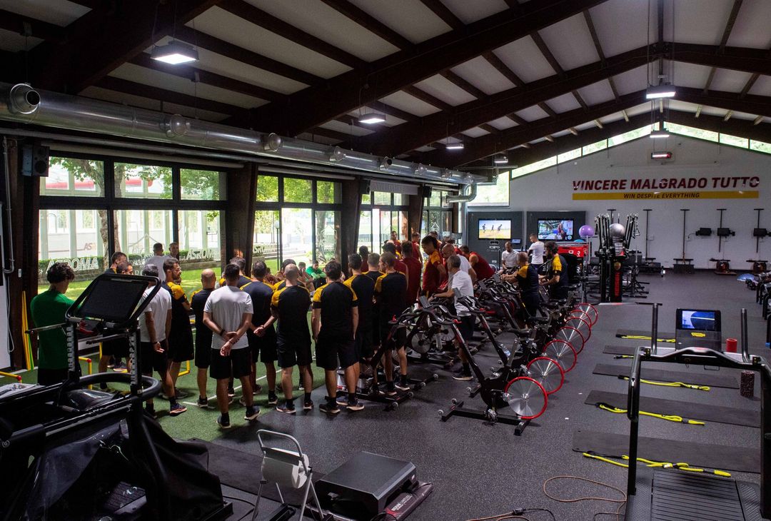 Roma, lavoro a Trigoria in vista della Salernitana – FOTO GALLERY - immagine 3