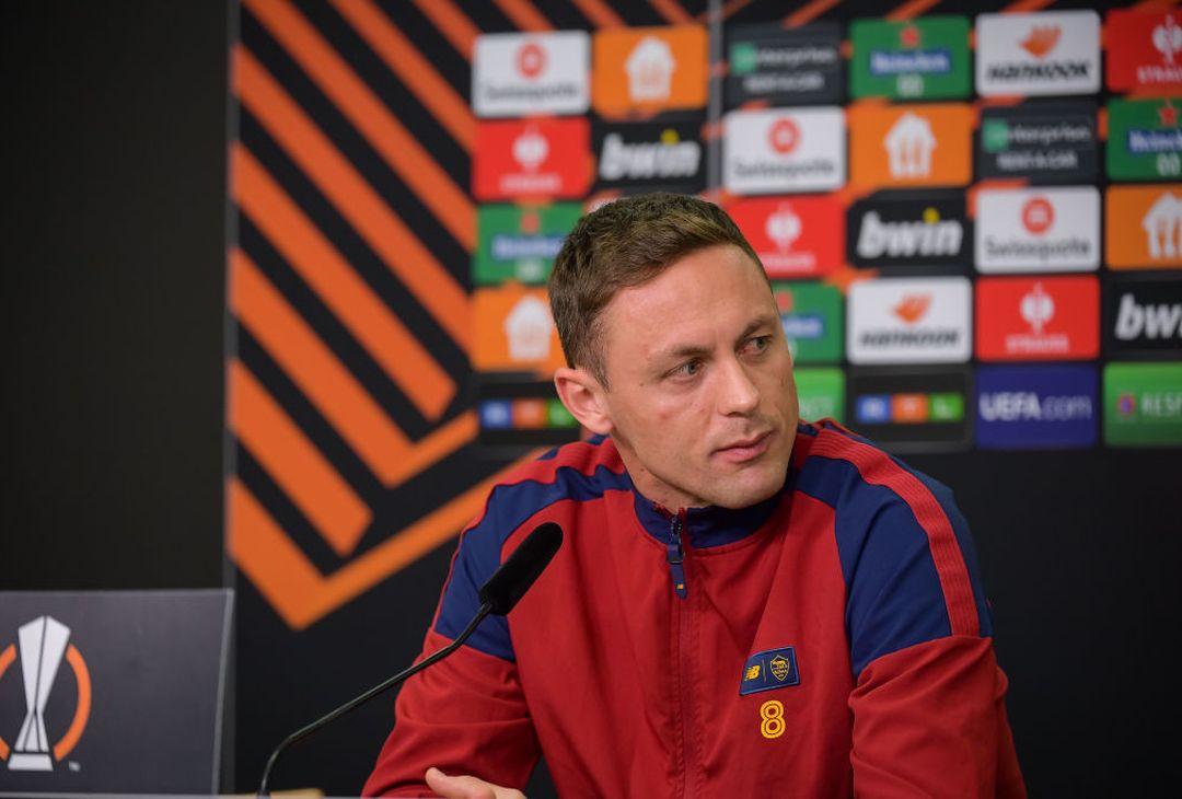 Bayer-Roma, la conferenza stampa di Mourinho e Matic – FOTO GALLERY - immagine 20
