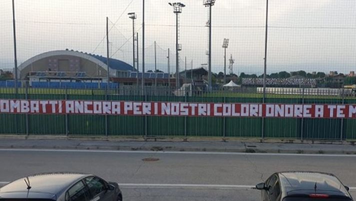 Cittadella, giorni di riflessione per Iori: il gruppo &#8220;Rabaltai&#8221; gli dedica uno striscione 
