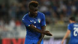 Balotelli si sfoga contro lo striscione esposto durante Italia-Arabia Saudita