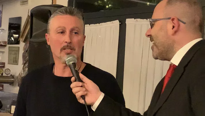 Luparense, Dino Baggio alla cena di Natale: il figlio vestirà la maglia rossoblu - immagine 1