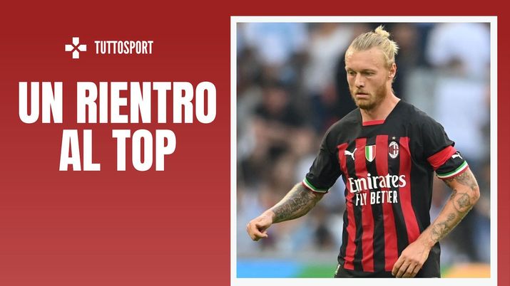 Simon Kjaer (difensore AC Milan), qui durante l'amichevole Olympique Marsiglia-Milan 0-2 | News (Getty Images) Simon Kjaer AC Milan amichevole Olympique Marsiglia-Milan 0-2