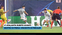 VIDEO Villarreal-Atalanta, Freuler e Gosens in gol: pari Dea in Champions League