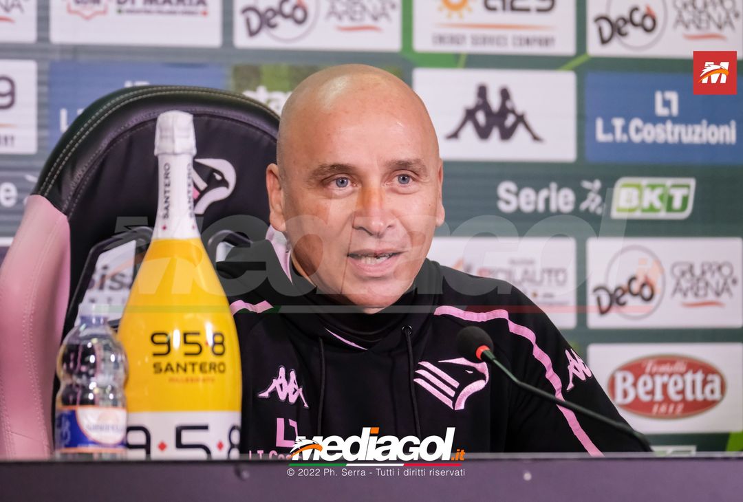 FOTO PALERMO, verso il Como: Mister Corini in conferenza stampa (Gallery) - immagine 19