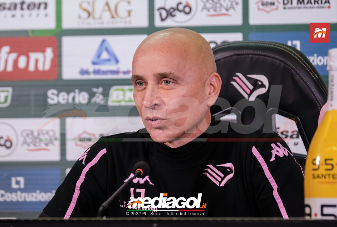 FOTO PALERMO, verso il Brescia: Mister Corini in conferenza stampa (Gallery) - immagine 25