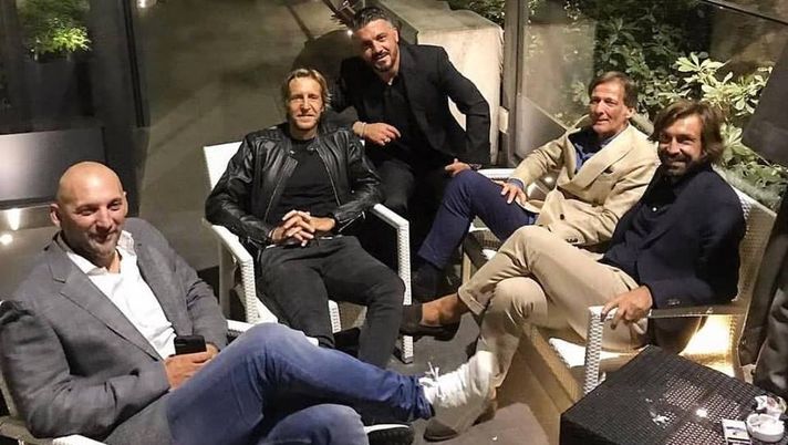 Milan sui social – Ambrosini, foto con Abbiati, Gattuso e Pirlo - immagine 1