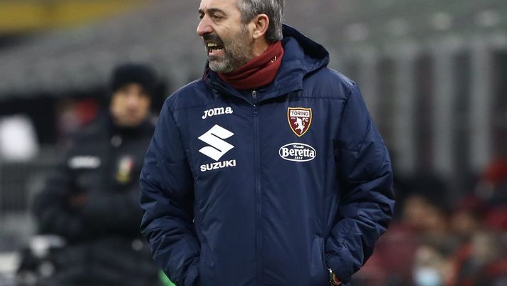 Marco Giampaolo (allenatore Torino ed ex Milan), qui durante Milan-Torino (Serie A 2020-2021) | AC Milan News (Getty Images) 