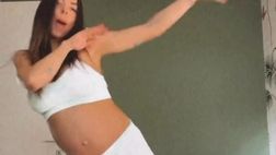 VIDEO / Lady Sensi è in attesa ma non rinuncia ad allenamento e… balletto