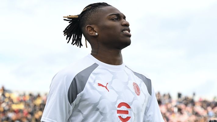 Rafael Leao AC Milan Lecce-Milan 2-2 Serie A 2023-2024