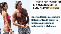 Matri smentisce la proposta di nozze a Mykonos: “Tutto può essere ma io…”