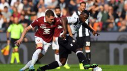 Udinese: i 23 giocatori convocati da Gotti per sfidare il Torino
