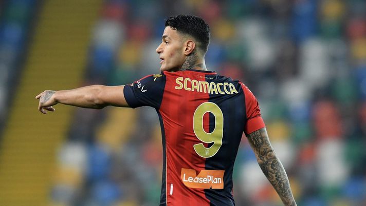 Gianluca Scamacca (attaccante Genoa), obiettivo di calciomercato del Milan | AC Milan News (Getty Images) 