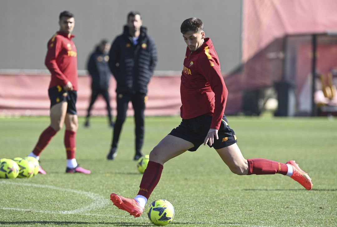 Roma, ripresa degli allenamenti a Trigoria. Mercoledì c’è la Cremonese – FOTO GALLERY - immagine 32