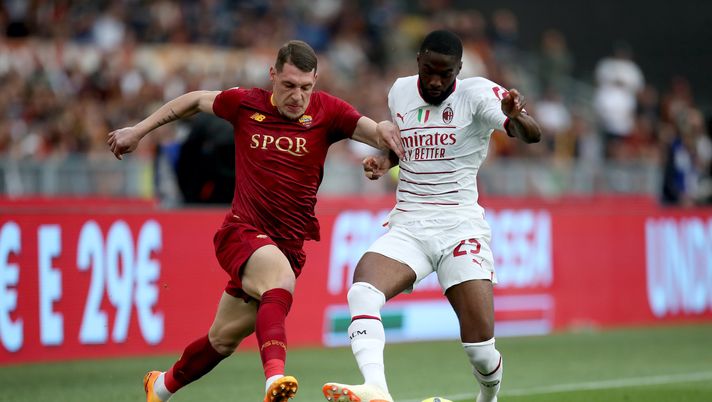 Belotti Tomori Roma-Milan Serie A 2022-2023