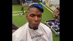 VIDEO / Treccine blu, bianche e nere: guarda il nuovo look di Pogba