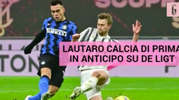 VIDEO Inter-Juventus, Lautaro anticipa De Ligt e buca le mani di Buffon: le immagini della rete nerazzurra
