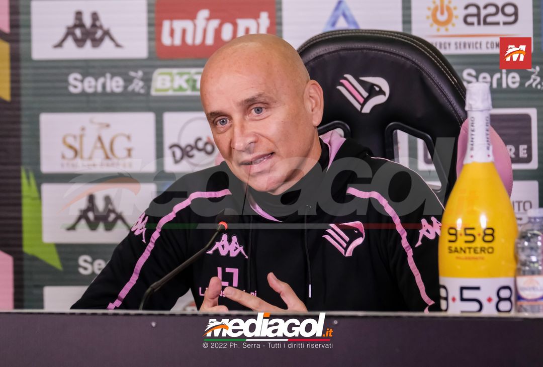 FOTO PALERMO, verso il Como: Mister Corini in conferenza stampa (Gallery) - immagine 28