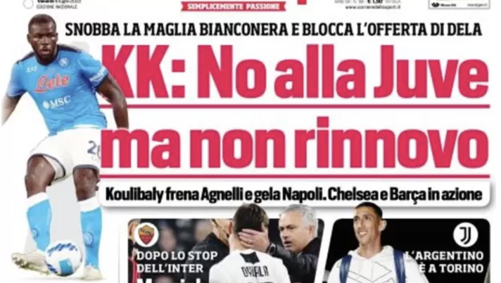 IL NAPOLI SUI MEDIA – Le prime pagine dei giornali di oggi 08 luglio 2022 IL NAPOLI SUI MEDIA – Le prime pagine dei giornali di oggi 08 luglio 2022 - immagine 1