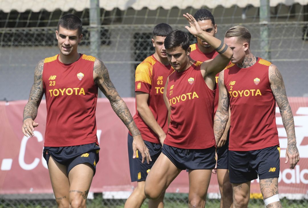 Trigoria, l’allenamento alla vigilia del Ludogorets – FOTO GALLERY- immagine 1