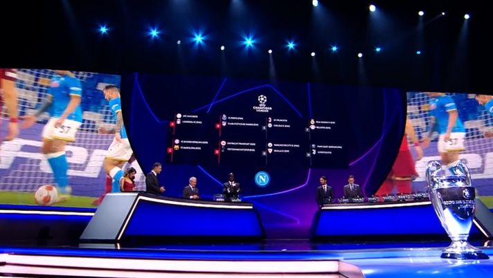 napoli sorteggio champions league