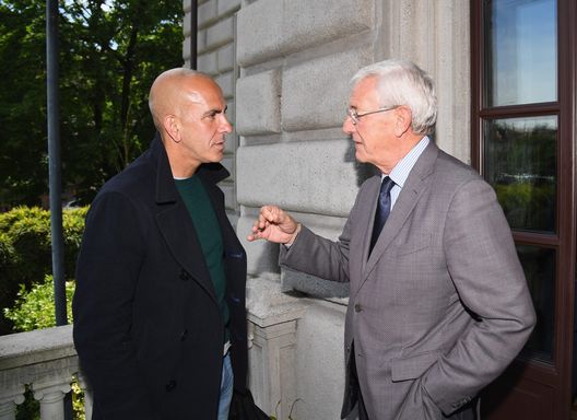 Paolo Di Canio e Marcello Lippi Paolo Di Canio e Marcello Lippi