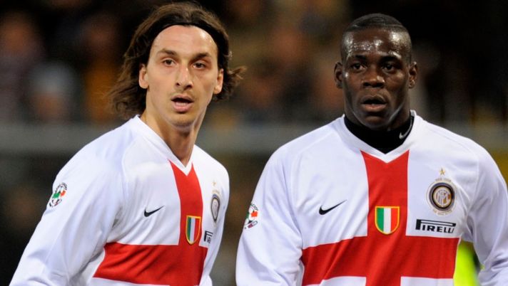 Zlatan Ibrahimovic e Mario Balotelli (credits Getty Images) 