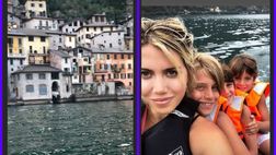 VIDEO / Per Wanda Nara e Icardi: “bella domenica al lago” con i figli e Lisandro Lopez