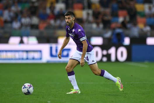 UDINE, ITALY - AUGUST 31: Marco Benassi of ACF Fiorentina in action during the Serie A match between Udinese Calcio and ACF Fiorentina at Dacia Arena on August 31, 2022 in Udine, Italy. (Photo by Alessandro Sabattini/Getty Images) Le ultime di mercato: Parisi, Nikolaou e gli affari in uscita- immagine 2