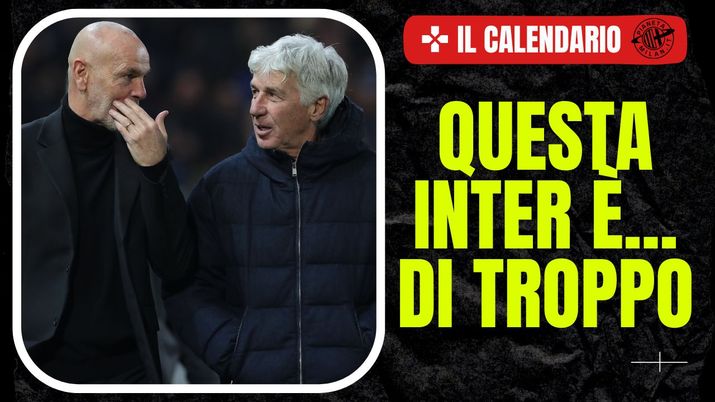 Stefano Pioli, tecnico del Milan, e Gian Piero Gasperini, tecnico dell'Atalanta 12/02/2024 PianetaMilan.it