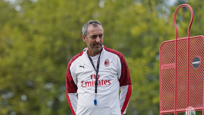 Marco Giampaolo, tecnico del Milan (credits: acmilan.com) 