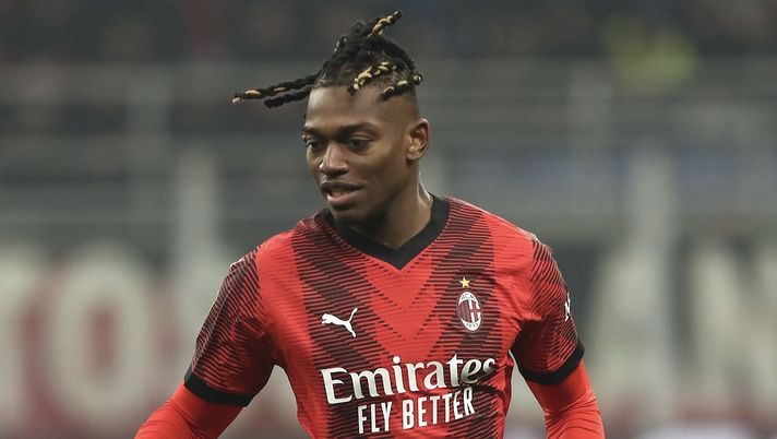 Rafael Leao AC Milan Milan-Bologna 2-2 Serie A 2023-2024