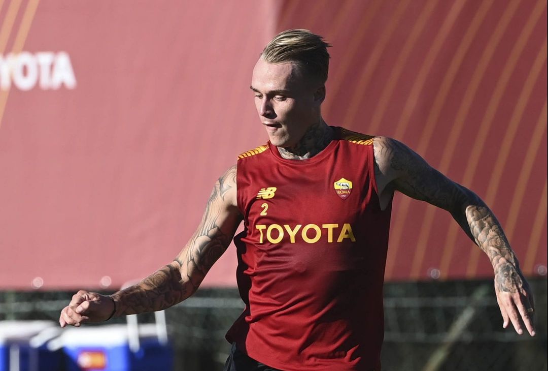 Trigoria, palestra per chi ha giocato ieri. Karsdorp in campo – FOTO GALLERY - immagine 22
