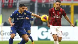 Il Verona sbatte sui pali, ma è punto d’oro col Milan a San Siro