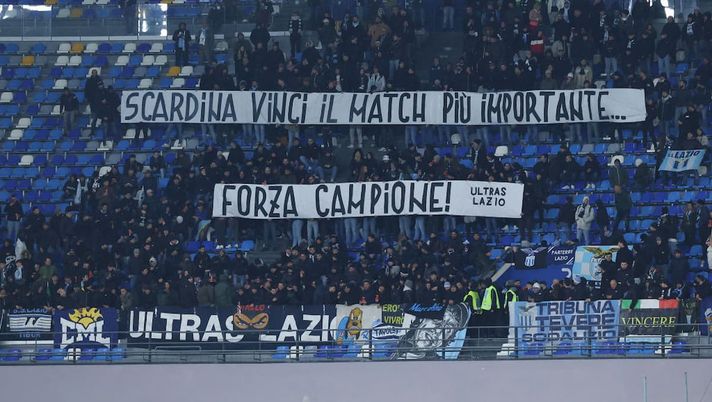 Getty Images Dagli ultrà della Lazio striscione per Scardina: “Vinci il match più importante” - immagine 1