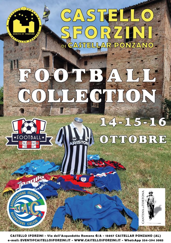 Le maglie storiche del grande calcio: porte aperte al castello di Tortona- immagine 3