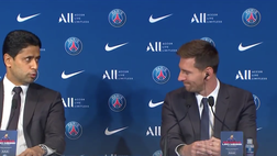VIDEO PSG, Al Khelaifi incorona Messi: “Lionel dà magia al calcio”