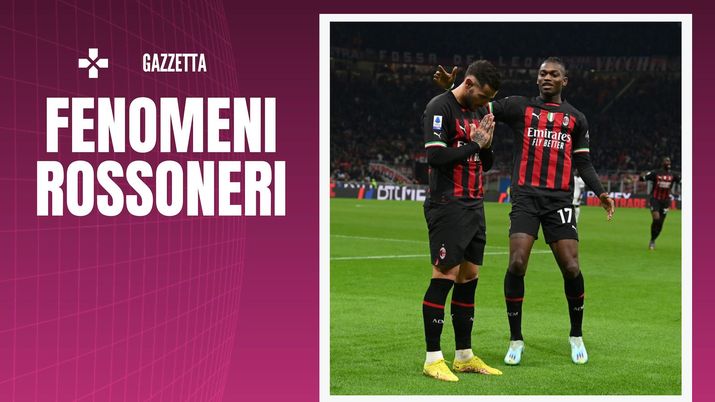 Theo Hernández Rafael Leao AC Milan