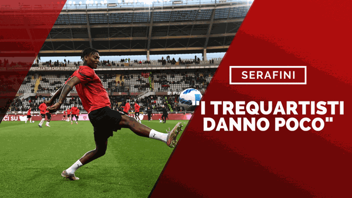 Serafini: 'Manca la continuità di Leao. Il non rigore è conseguenza di Torino-Inter' (getty images)