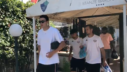 VIDEO Palermo, verso il match con la Reggiana: i rosa si dirigono a Boccadifalco